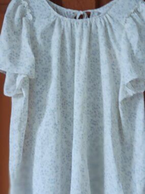 Lauren Conrad Cream Floral top